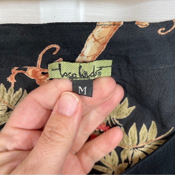 Loco lindo retro style money in palm trees dress - Picture 6 of 8